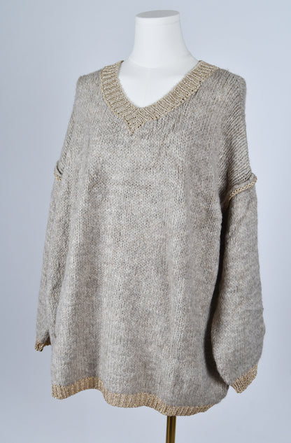 Pull loose Lilou Taupe