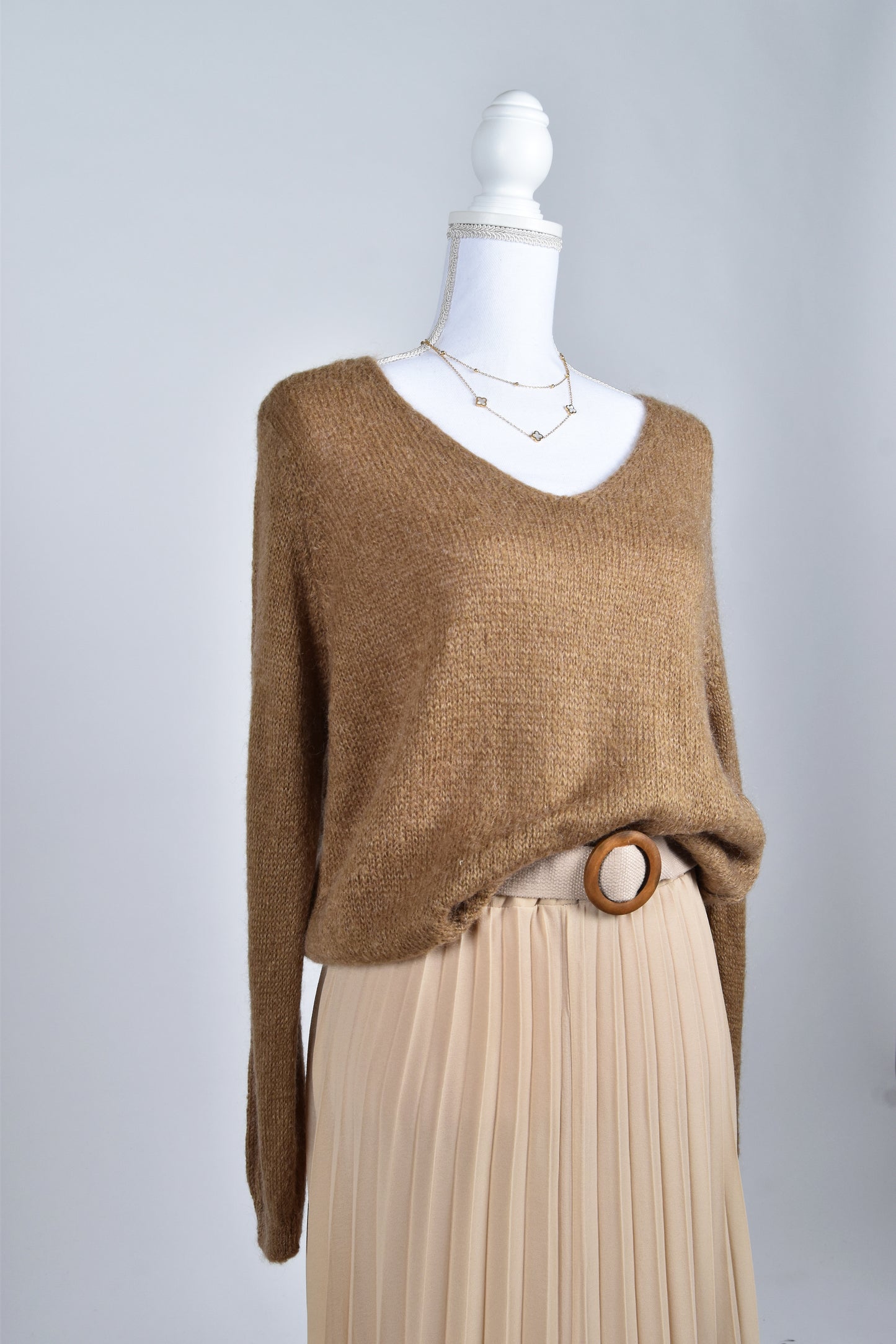 Pull Mohair Camel